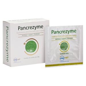 Suplemento Pancrezyme Para Cães E Gatos 10 Sachês