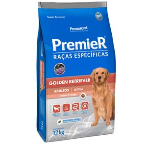 Ração Premier Raças Específicas Para Cães Retriever Adultos Sabor Frango 12 kg