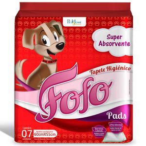Tapete Higiênico Fofo Pads 7 Unidades