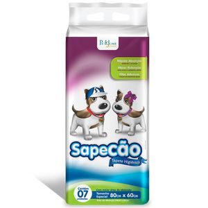 Tapete higiênico Sapecão 7 Unidades