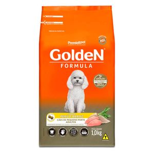 Ração Golden Fórmula Mini Bits Para Cães Adultos de Porte Pequeno Sabor Peru e Arroz 1 kg