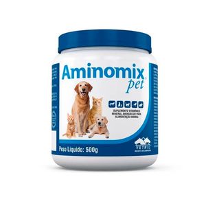 Suplemento Aminomix Pet para Cães e Gatos com 500 g