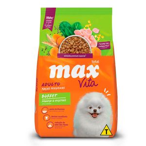Ração Max Vita Buffet Cães Adultos de Raças Pequenas 3 kg