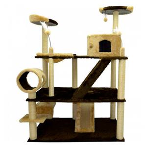 Arranhador Olimpus Plataforma Marrom 3 Plataformas - São Pet