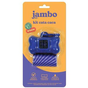 Porta Sacola New Roxo com 2 Rolos - Jambo