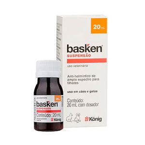 Antiparasitário Konig Basken Suspensão 20 ml