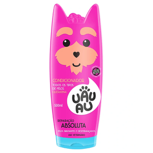 Condicionador UAU-AU para Todos os Tipos de Pelos Queratina 500ml