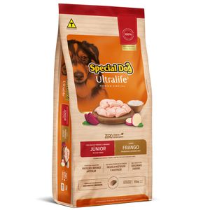 Ração Special Dog Ultralife Frango e Arroz para Cães Filhotes Raças Grandes 15 kg