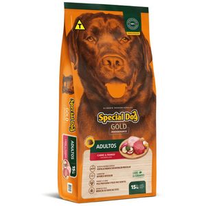 Ração Special Dog Gold Performance Carne e Frango para Cães Adultos 15 kg