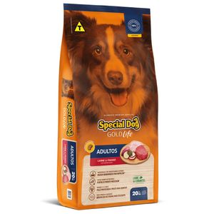 Ração Special Dog Gold Life Carne e Frango para Cães Adultos 20 kg