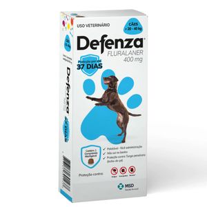 Defenza Antipulgas e Carrapatos para Cães de 20 a 40kg 1 Comprimido