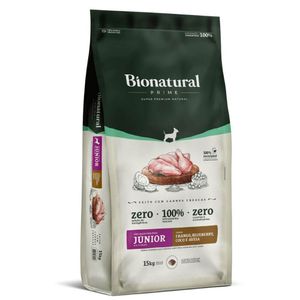 Ração Bionatural Prime Cães de Raças Pequenas Filhotes Sabor Frango 15 kg