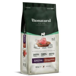 Ração Bionatural Prime Cães de Raças Pequenas Adultos Cordeiro 10,1 kg