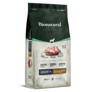 Ração Bionatural Prime Cães de Raças Médias e Grandes Sênior 7+ Frango 15 kg