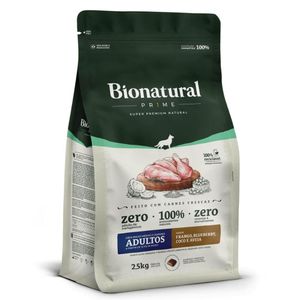 Ração Bionatural Prime Cães Raças Médias e Grandes Adultos Frango 2,5 kg