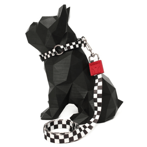 Coleira e Guia Estampa Fórmula 1 G