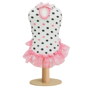 Vestido de Renda com Bolinha M