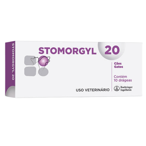 Stomorgyl 20mg com 10 Comprimidos