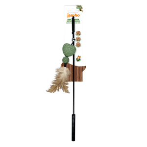 Varinha com Coração de Catnip para Gatos