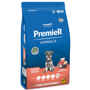Ração Premier Fórmula Para Cães Adultos de Raças Pequenas Sabor Carne e Batata Doce 2,5 kg
