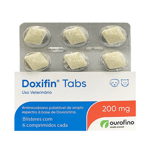 Doxifin Tabs 200mg em Blister com 6 Comprimidos
