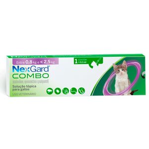 NexGard Combo Gatos Antipulgas de 0,8kg á 2,5kg