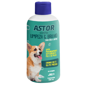Shampoo Astor para Limpeza e Brilho 500ml