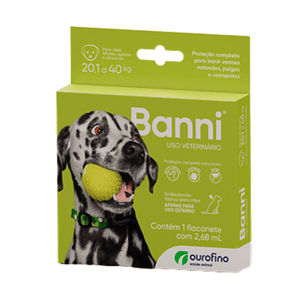 Antipulgas Banni para Cães 2,68ml de 20kg á 40kg