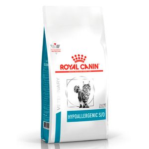 Ração Royal Canin Veterinary Diet Hypoallergenic para Gatos com Sensibilidades Alimentares 4kg