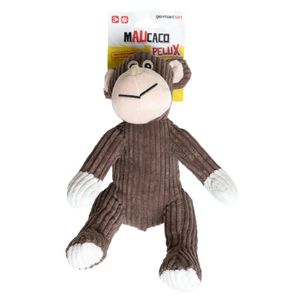 Brinquedo Pelúcia Macaco Germanhart Maucaco Marrom