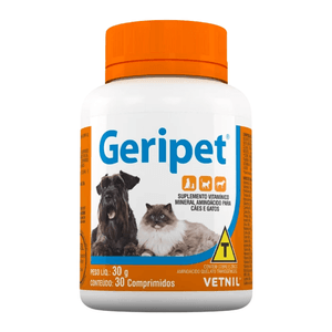 Suplemento Geripet com 30 Comprimidos
