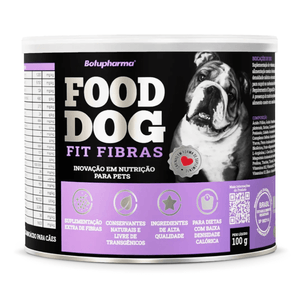 Suplemento Food Dog Fit Fibras em 100g