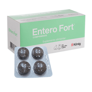 Suplemento Entero Fort 2000mg em Blister com 4 Comprimidos