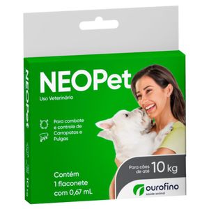 Antipulgas e Carrapatos NeoPet até 10kg
