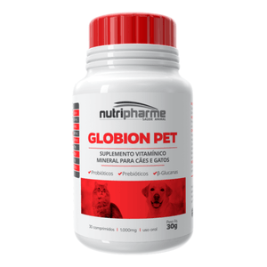 Suplemento Globion Pet 1000mg com 30 Comprimidos