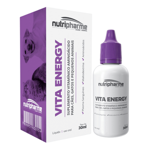 Suplemento Vita Energy para Cães e Gatos com 30 ml