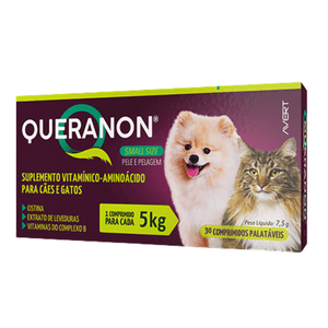Suplemento Queranon Small Size com 30 Comprimidos