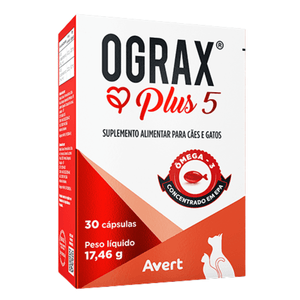 Suplemento Ograx Plus 5 com 30 Cápsulas