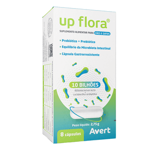 Suplemento Up Flora com 8 Cápsulas