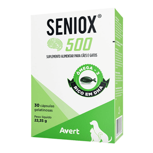 Suplemento Seniox 500 com 30 Cápsulas