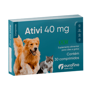 Suplemento Ativi 40mg com 30 Comprimidos