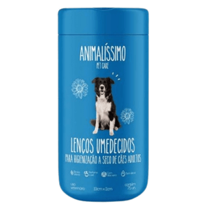 Lenços Umedecidos para Macho com 75 Unidades