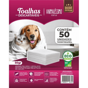 Toalhas Descartáveis com 50 Unidades