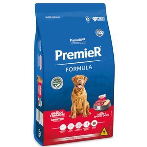 Ração Premier Fórmula Para Cães Adultos de Raças Grandes Sabor Carne e Batata-Doce15 kg