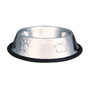 Comedouro de Inox Auto Relevo para Filhote em 240ml