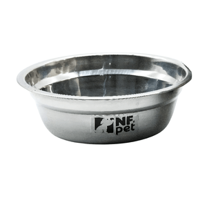 Comedouro e Bebedouro em Aço de Inox Médio 1,2Lt