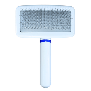Escova Rasqueadeira Macia Branca P