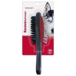 Escova Dupla para Cães e Gatos Germanhart M