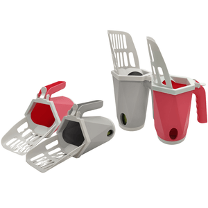 Pá Higiênica com Dispenser Coletor Pratic Cores Sortidas 1 Unidade