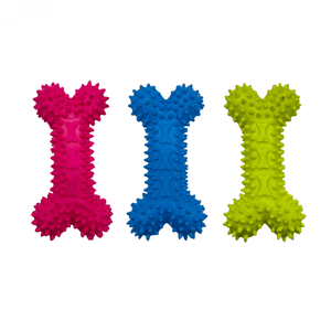 Osso Dog Mordedor Spike Petisqueira Cores Sortidas 1 Unidade